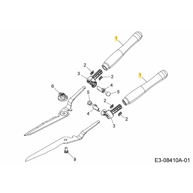 WOODEN GRIP 7426102 ORIGINAL MTD