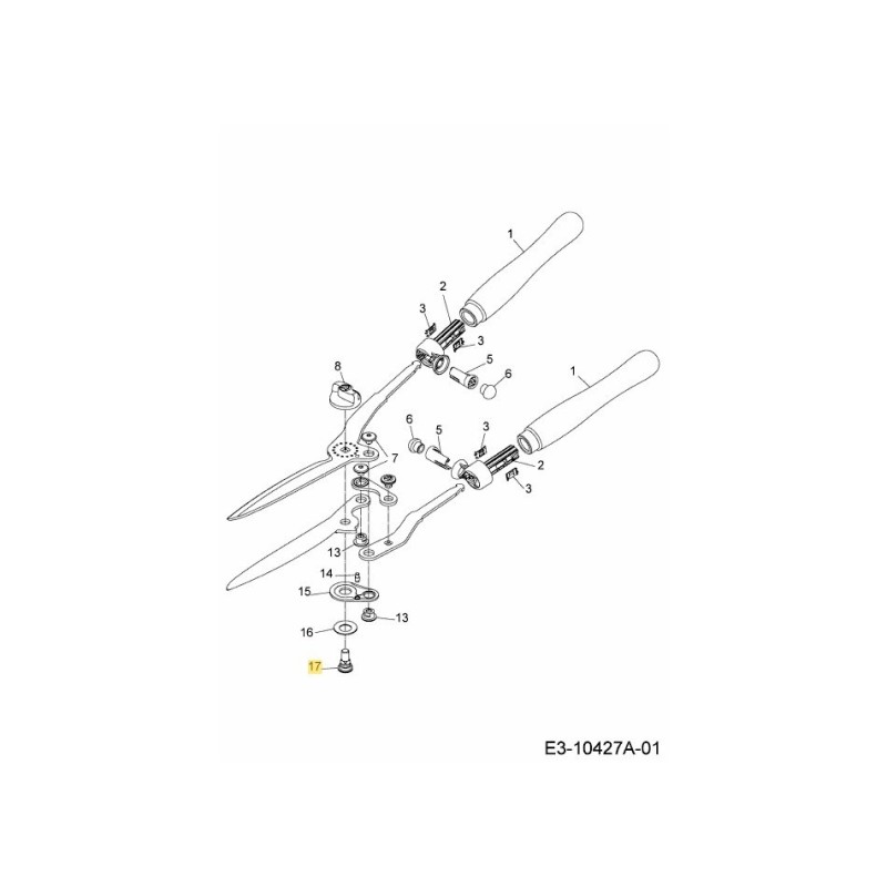 Vis à joint M10 7437207 ORIGINAL MTD