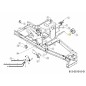 SUJECIÓN DE BATERÍA DE VARILLA 747-11586 ORIGINAL MTD