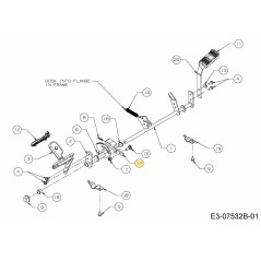 VERRIEGELUNG: BREMSSCHLOSS 748-04288 ORIGINAL MTD | Newgardenstore.eu