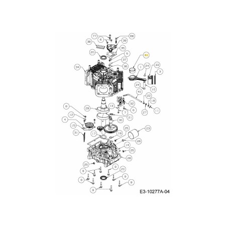 GUSCIO DEL CUSCINETTO 751-15587 ORIGINALE MTD | Newgardenstore.eu