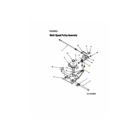 Umlenkrolle 756-0625 ORIGINAL MTD | Newgardenstore.eu