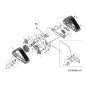 CUSCINETTO ANTERIORE TAPPO 790-00554 ORIGINALE MTD