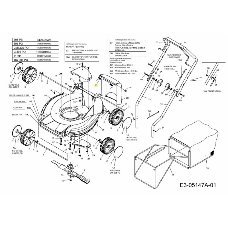RESSORT DE TORSION : HAYON SG-2046760 ORIGINAL MTD