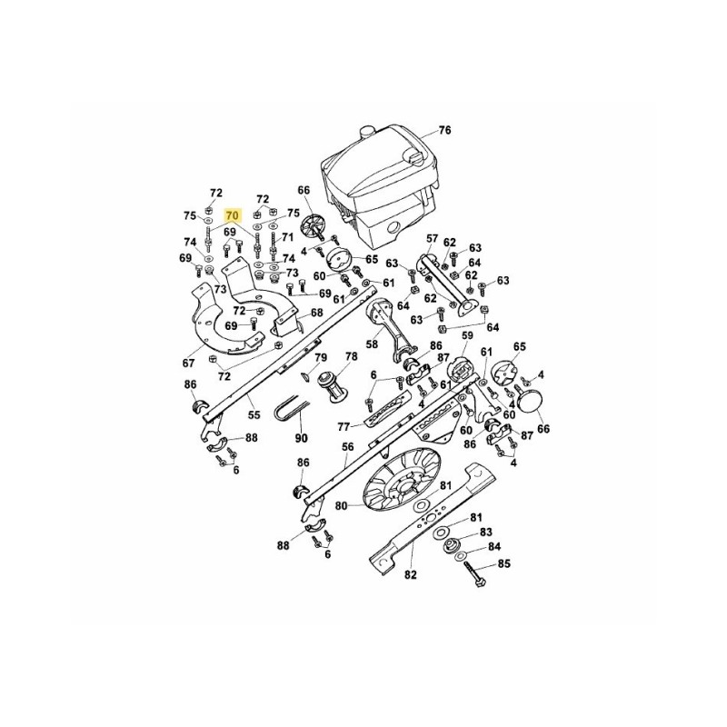 BOLT 6450170 ORIGINAL MTD BOLT 6450170 ORIGINAL MTD