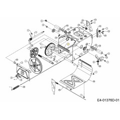 Distanzachse 731-08181 Original MTD