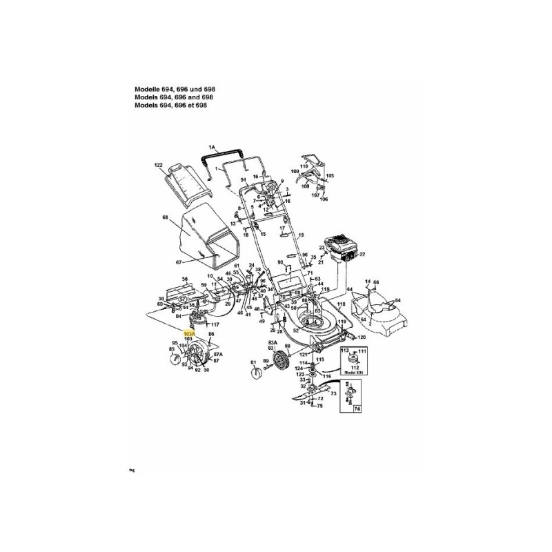 TRINQUETE DERECHO 748-0381 ORIGINAL MTD