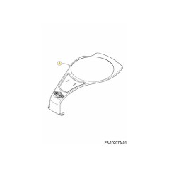 ABDECKUNG, EINSATZBAUGRUPPE LT (625) 751B594282 ORIGINAL MTD | Newgardenstore.eu
