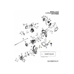 PROTECTIONS DE RÉSERVOIR DE CARBURANT 753-05259 ORIGINAL MTD