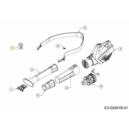 BORSA SCREWPACK ASM 753-10553 ORIGINALE MTD | Newgardenstore.eu