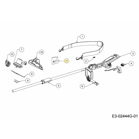 BORSA SCREWPACK ASM 753-10692 ORIGINALE MTD | Newgardenstore.eu