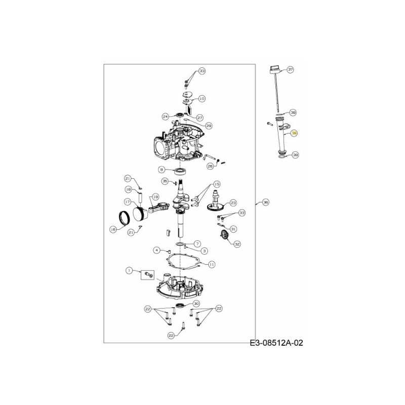 Tube de remplissage d'huile 731-10209 d'origine MTD Tube de remplissage d'huile 731-10209 d'origine MTD