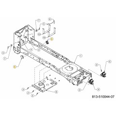 ALMOHADILLA:DESGASTE 731-10281B ORIGINAL MTD | Newgardenstore.eu