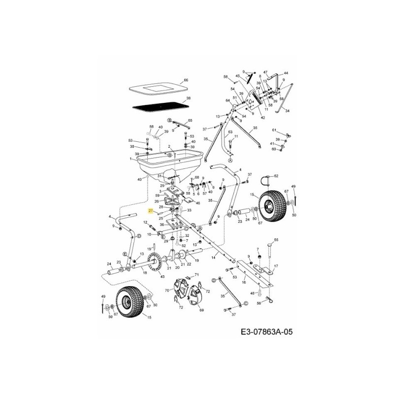 UTILIZZARE 715-0247 AF-43850 ORIGINALE MTD