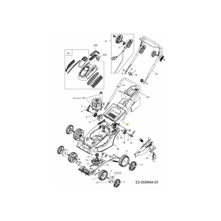 SOLAPA DE SEGURIDAD 092.61.220 ORIGINAL MTD | Newgardenstore.eu