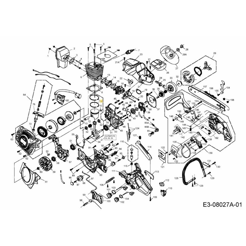 SEGMENT DE PISTON 092.63.116 ORIGINAL MTD