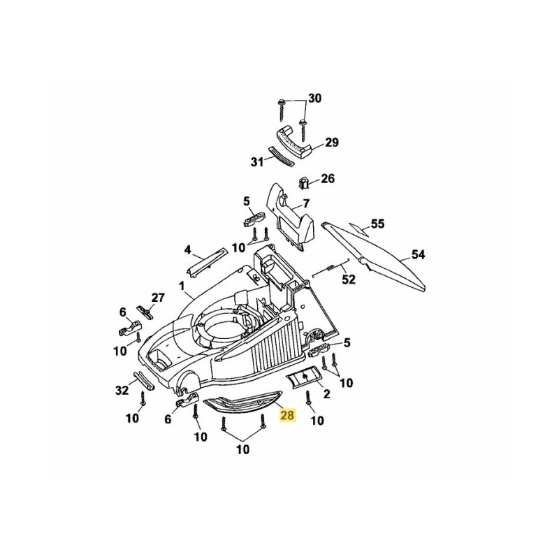 WIND TUNNEL COVERING 4001311 ORIGINAL MTD