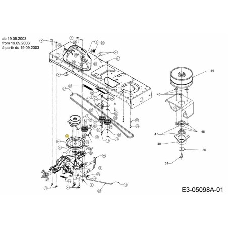 TUERCA:FLG:7/16-20:GR2 712-0702 ORIGINAL MTD | Newgardenstore.eu