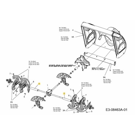 Abstandshalter 731-09557 Original MTD | Newgardenstore.eu