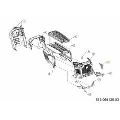 GLÄSER: SCHEINWERFER LINKS 731-12661A ORIGINAL MTD