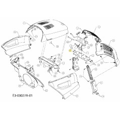 ROLLER,HOOD LATCH 731-3232 ORIGINAL MTD