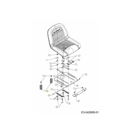 Spring 732-04508 ORIGINAL MTD | Newgardenstore.eu
