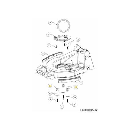 AISLADOR: GOMA 735-05186 ORIGINAL MTD | Newgardenstore.eu