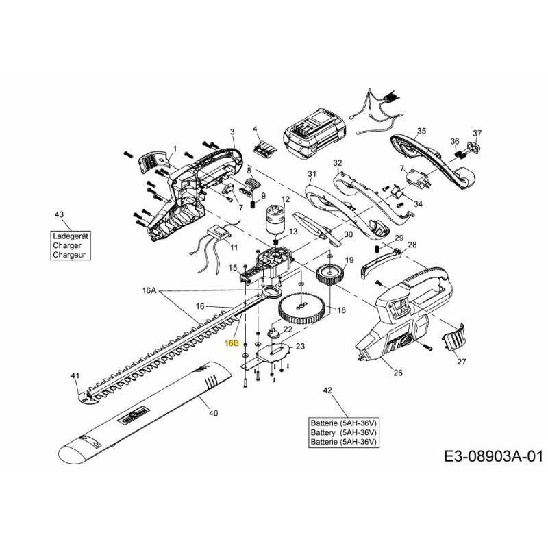 STRISCIA DI LAMA 742-05128 ORIGINALE MTD
