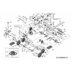COUVERCLE DE BOULON-COURROIE 746-0778 ORIGINAL MTD