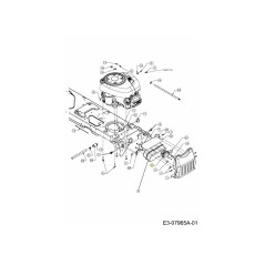 DRÜCKER: AUSPUFFLER 751-0564B ORIGINAL MTD | Newgardenstore.eu