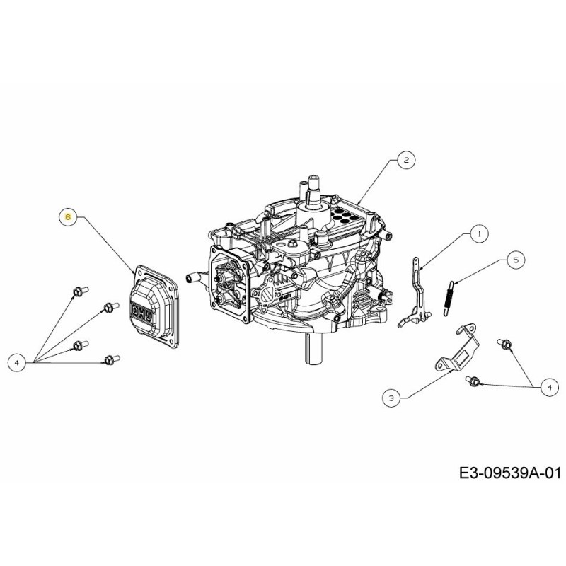 COVER ROCKER 751-15154 ORIGINAL MTD COVER ROCKER 751-15154 ORIGINAL MTD