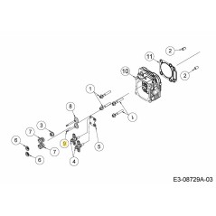 VÁLVULA EX. 751-15669 ORIGINAL MTD | Newgardenstore.eu