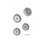 Radsatz 7x2 634-04606 Original MTD