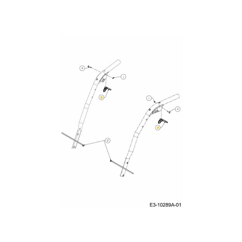 ACTUATOR LEVER 731-04913 ORIGINAL MTD