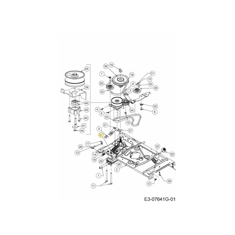 EXTENSION SPRING 732-05573A ORIGINAL MTD