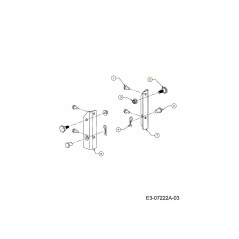 Vis à épaulement 738-04267 d'origine MTD | Newgardenstore.eu