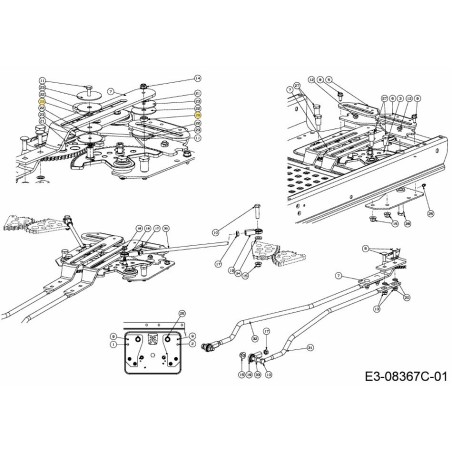 BRG BALL .250X.625 SPCL 741-05209 ORIGINALE MTD | Newgardenstore.eu