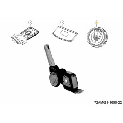 WHEEL WITH COVER 753-11271 ORIGINAL MTD | Newgardenstore.eu