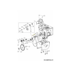 PULEGGIA INTERNA/ESTERNA 4"DIA 756-05228 ORIGINALE MTD | Newgardenstore.eu