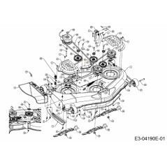 GUIDA ASSY-BELT 783-06368A-S ORIGINALE MTD | Newgardenstore.eu