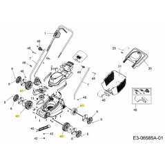 RUOTA 092.48.856 ORIGINALE MTD