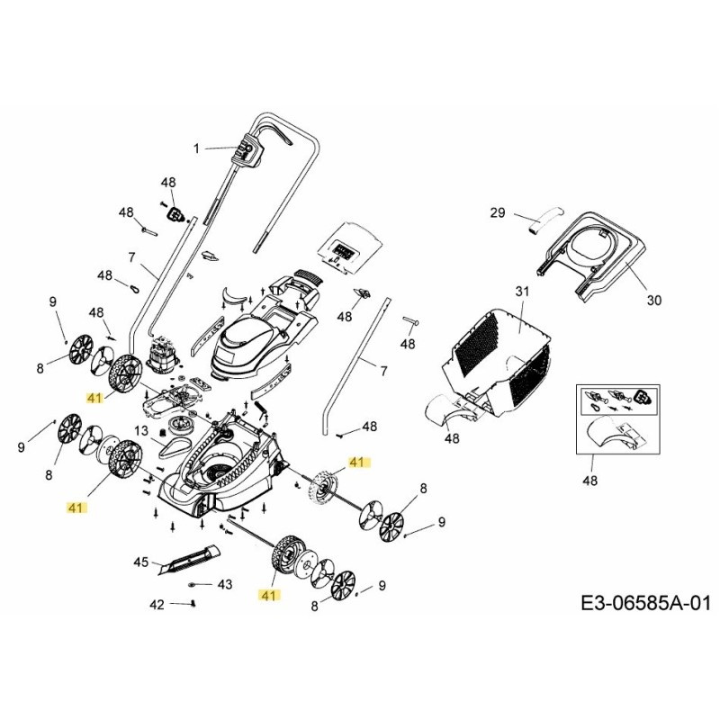ROUE 092.48.856 ORIGINALE MTD