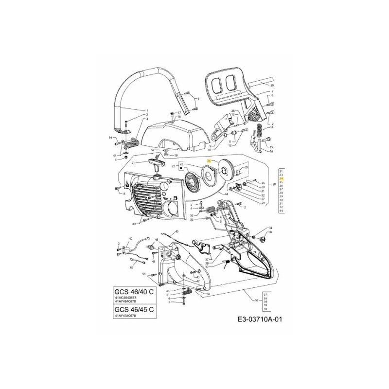 STARTER PULLEY SG-2044241 ORIGINAL MTD