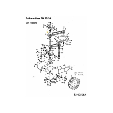 Abstandshalter 092.48.799 Original MTD | Newgardenstore.eu