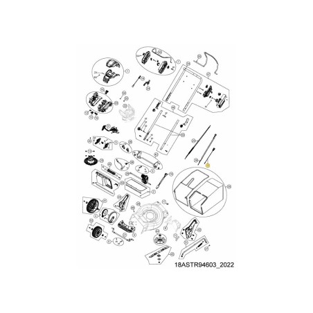 ADAPTADOR DE ARNÉS-TDF 092.69.032 ORIGINAL MTD | Newgardenstore.eu