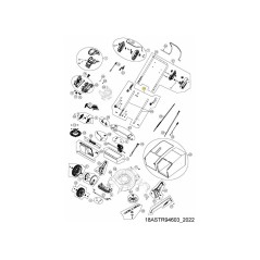 Befestigungssatz 092.69.046 Original MTD | Newgardenstore.eu
