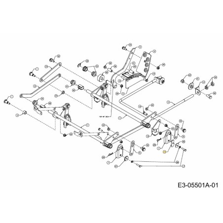 Abstandshalter 703-07672 Original MTD | Newgardenstore.eu