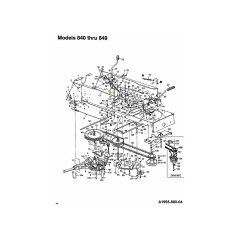 VITE ESAGONALE HD 710-0620 ORIGINALE MTD