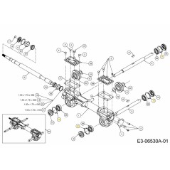 ANELLO RIT HO-206 716-0204 ORIGINALE MTD | Newgardenstore.eu