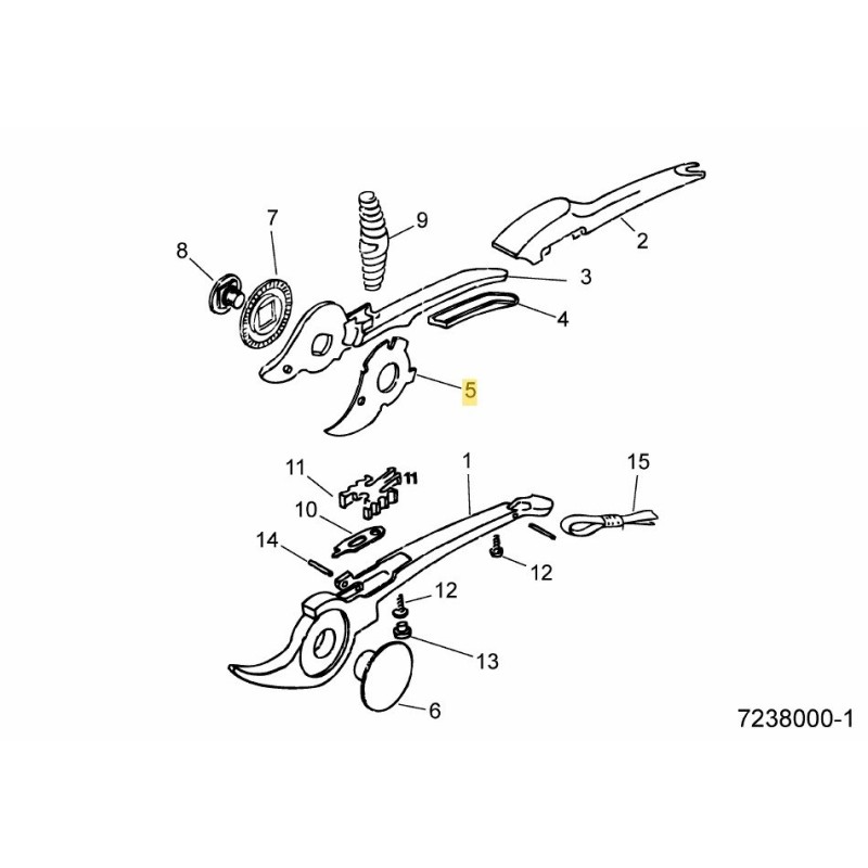 LAMA 7238401 ORIGINALE MTD LAMA 7238401 ORIGINALE MTD